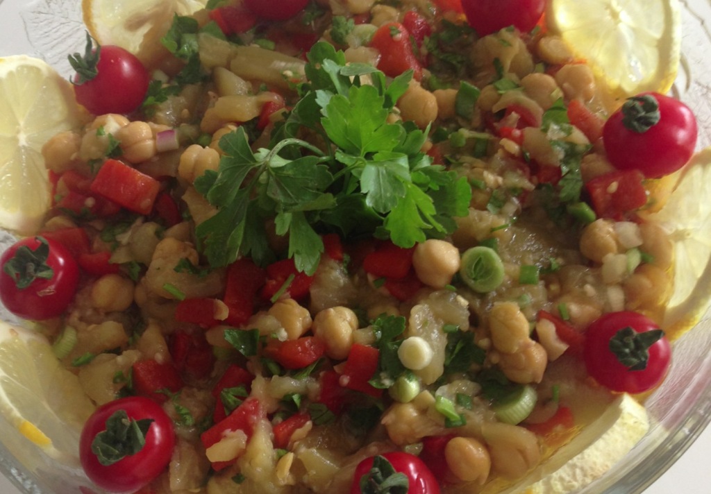 nohutlu salata